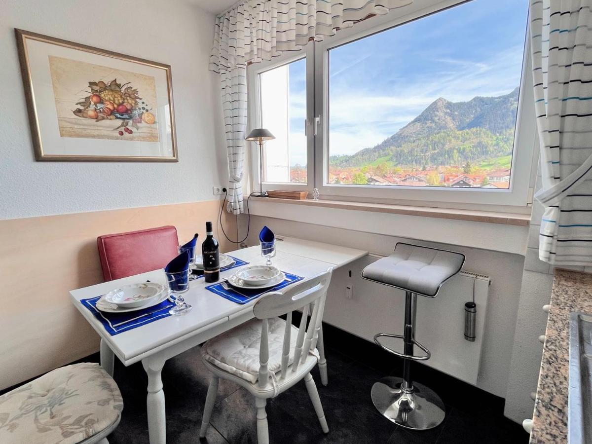 Grosszuegige Wohnung, Bergblick, Vintage Sonthofen Exterior foto
